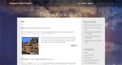 Desktop Screenshot of oregoncycletourist.com